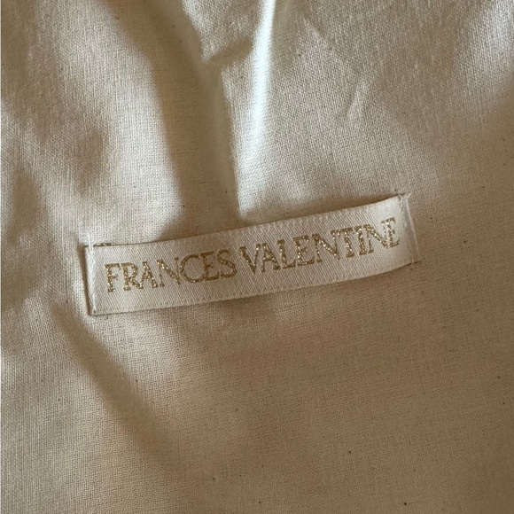 Frances Valentine Black Heels with Silver Embellishments - Picture 7 of 8